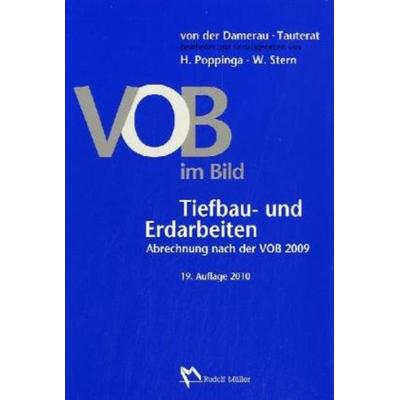 VOB im Bild - Tiefbau- und Erdarbeiten, Gebundene Ausgabe von August Tauterat,Hans der Damerau, Müller Rudolf, 978-3-481-02615-8