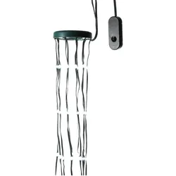 MARELIDA LED Baummantel Lichterkette 12 Stränge 252LED bunt 13Funkt. Fernbedienung 2,1m