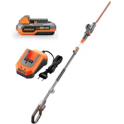 FUXTEC 20V Akku Hochheckenschere FX-E1HH20 SET mit 1 x Akku 2Ah, 1 x Ladegerät 2,4A
