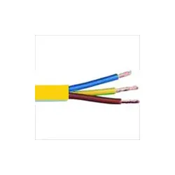 H03VV-F 3G0,75 - Leichte PVC-Schlauchleitung, gold, Ring 50m