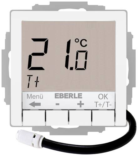 Eberle 527816455504 UTE 4100-F-RAL9010-G-55 Raumthermostat Unterputz Heizen/Kühlen 1St.