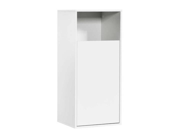 Mokebo Wäscheschrank Der Wäschehüter, Weiß, 41x95x40 cm, Haushalt & Reinigung, Wäschepflege, Wäschekörbe & Wäschetonnen