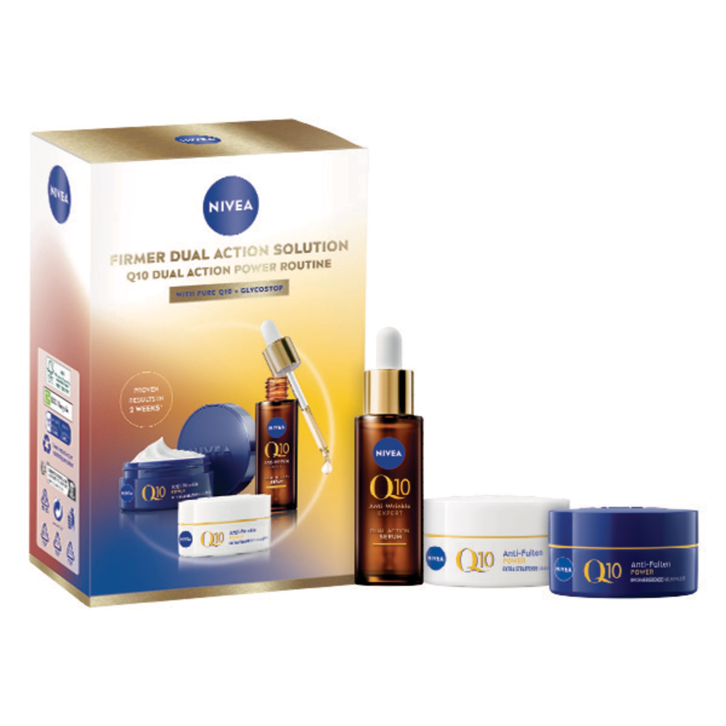 Nivea Q10 Dual Action Power Routine 3er 150 ml