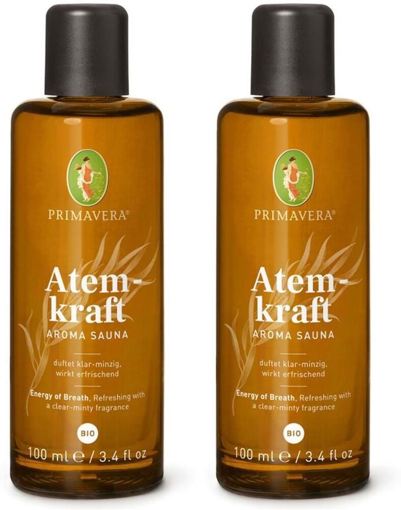 PRIMAVERA Atemkraft Aroma Sauna Bio 2x 2x100 ml Konzentrat