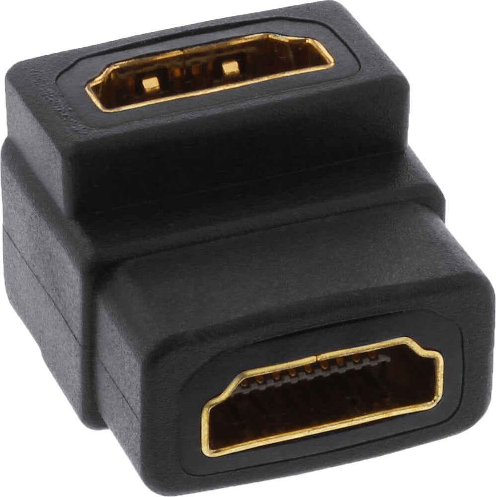 InLine 17600W HDMI Adapter met HDMI A vrouwtje naar vrouwtje, gewinkeld, 4K2K compatibel