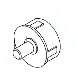 Somfy Walzenkapsel 9701116