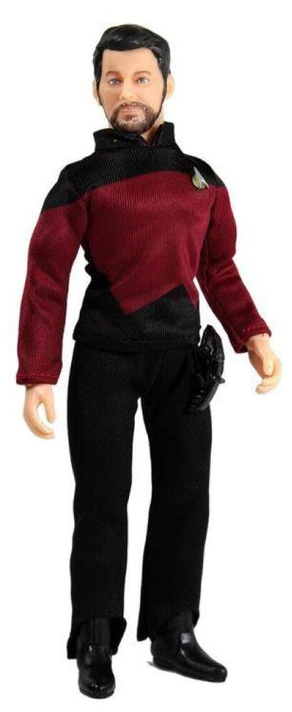Mego Star Trek TNG Actiefiguur Commandeur Will Riker, 20 cm