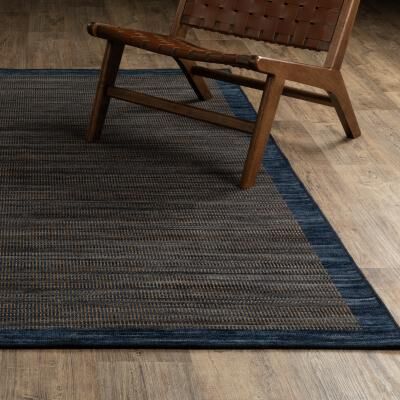 Style Haven Wade Tonal Border Wool Blend Area Rug