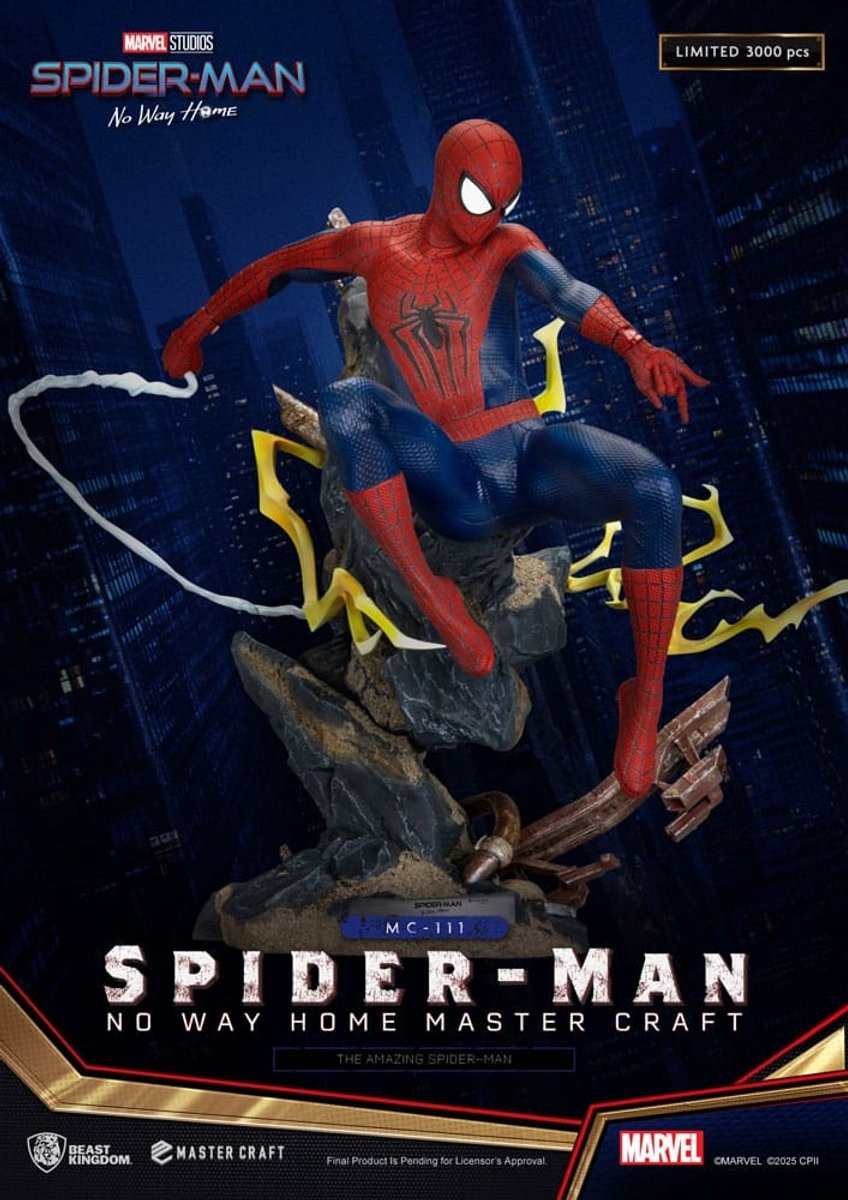 Beast Kingdom Spider-Man: No Way Home Master Craft Statue The Amazing Spider-Man 35 cm Beeld