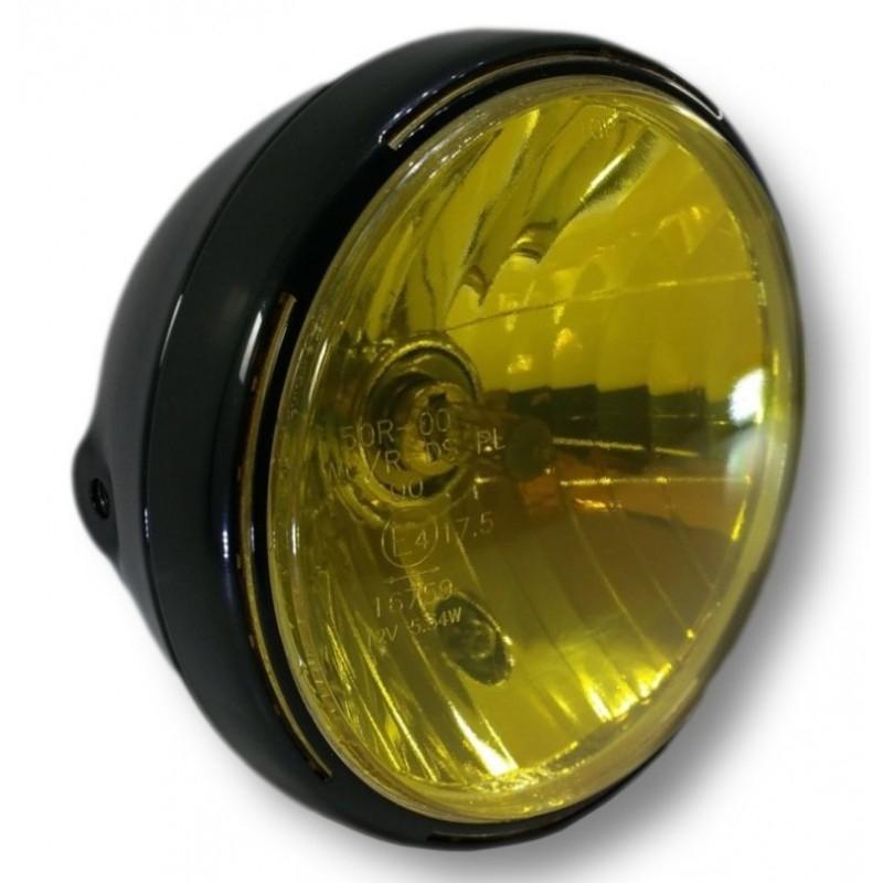 Film vinyle jaune transparent Brazoline pour phare