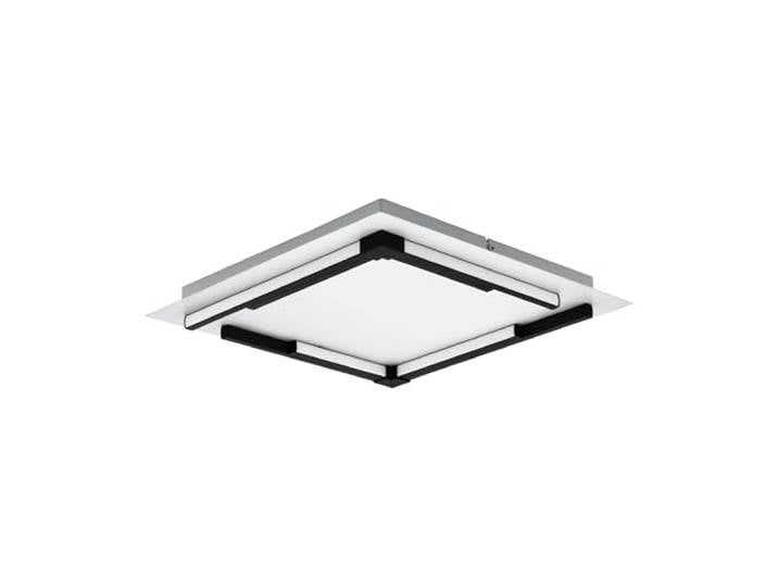 EGLO LED Deckenlampe Zampote, quadratische Deckenleuchte