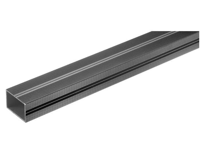 Alu-Unterkonstruktion Schwarz 290 × 4 × 6 cm