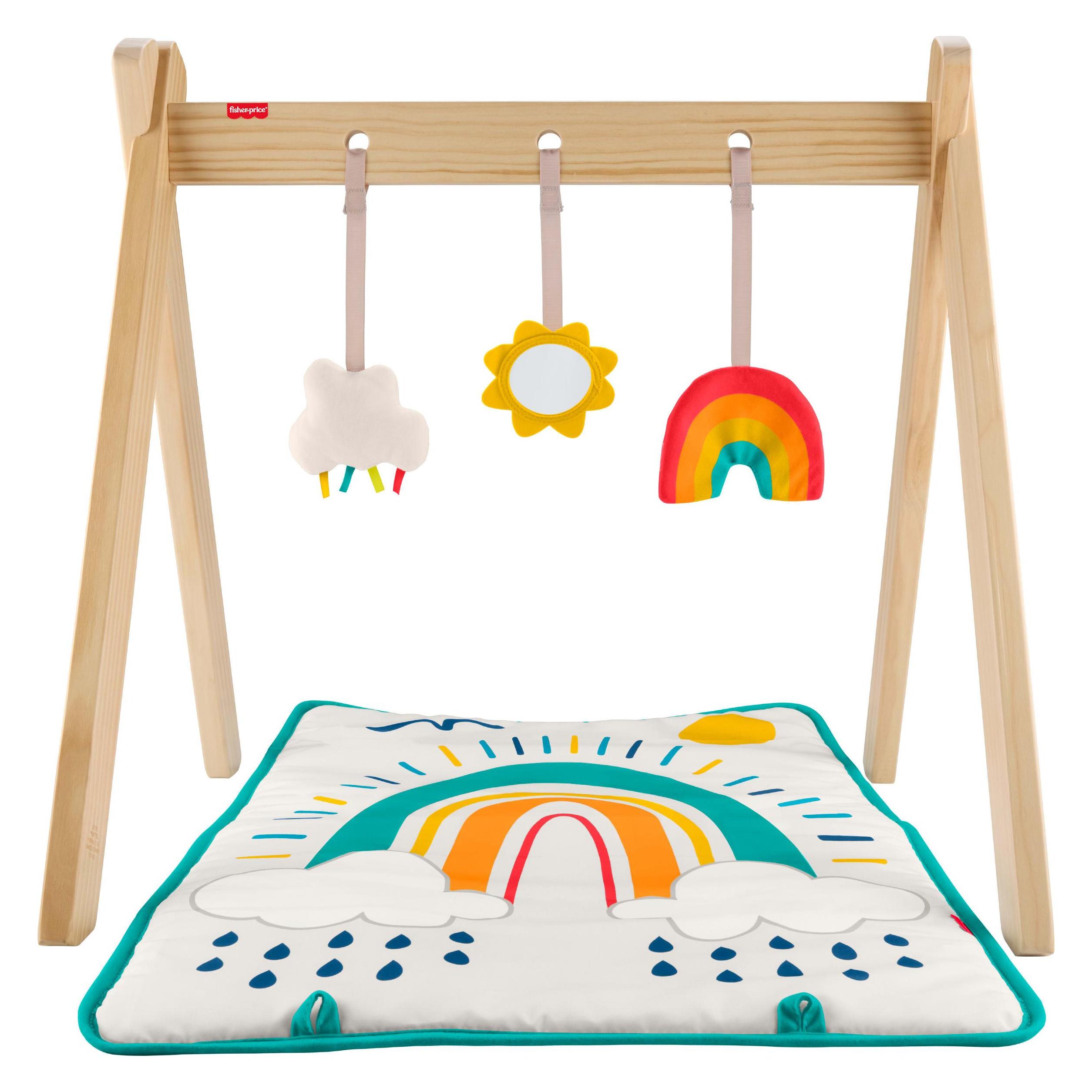 Fisher-Price Aktivitätsturnhalle aus Holz (JCY38)