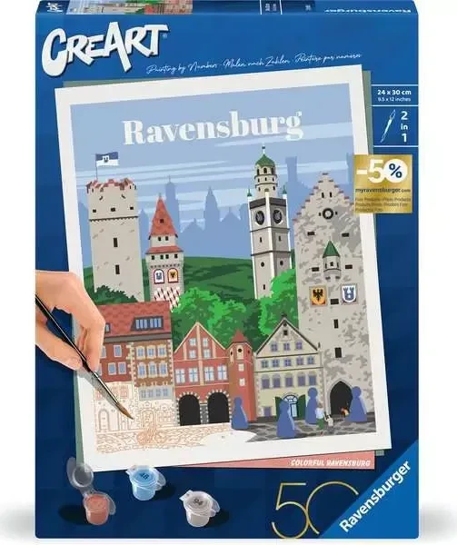 Ravensburger CreArt - Colorful Ravensburg