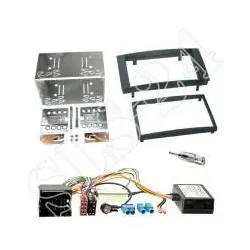 Autoradio 2-DIN Radioblende+Adapterkabel Einbauset mit Can-Bus für VW Touareg...