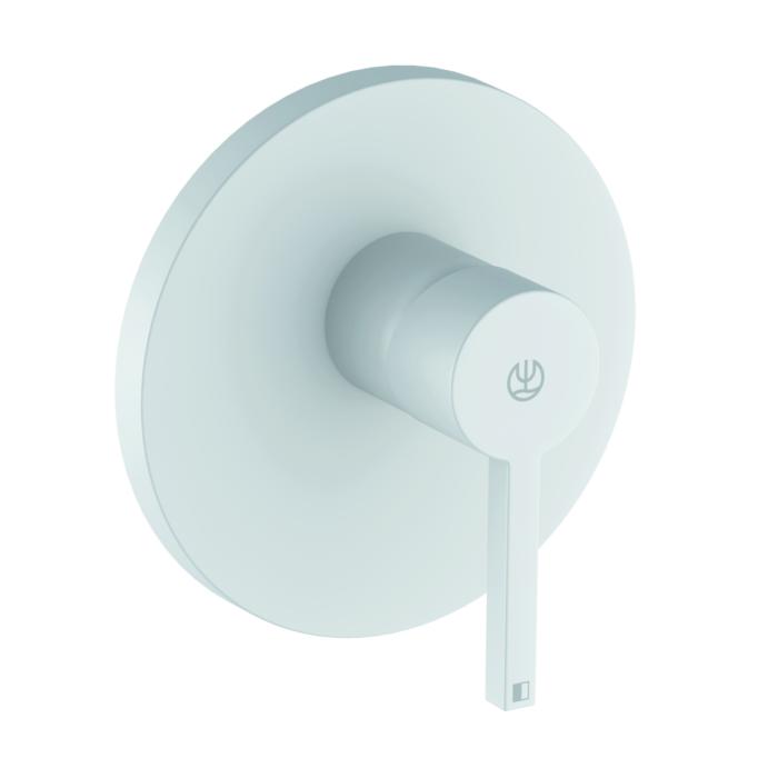 Kludi NOVA FONTE Puristic Brausearmatur 206555315 mattweiß, Unterputzarmatur