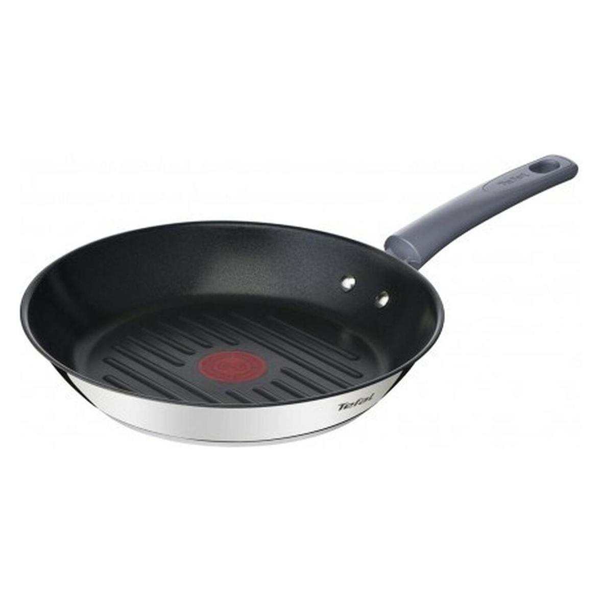 Tefal GRILL P26 RND DAILY CK G6 SS TS TC (G7314055) (Grillpfanne, Edelstahl) (G7314055)
