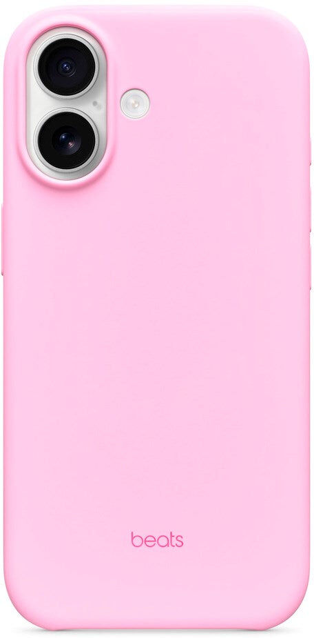iPhone 17 Original Apple Beats Bagside Cover - MagSafe Kompatibel - Pebble Pink