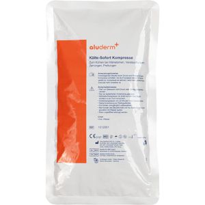 Söhngen Kühlkompresse aluderm+ 1012051, Eis-Pack, Sofort-Kältekompresse, Einweg, 27 x 15 cm