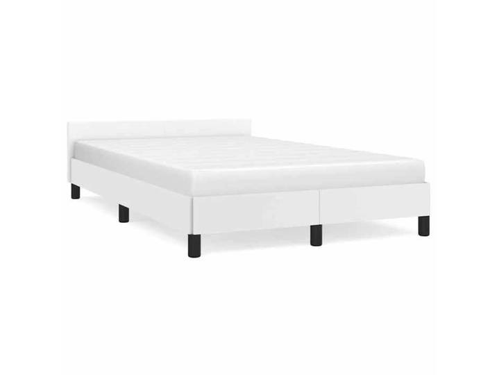 Luxe&Mode Structure de lit avec tête de lit sans matelas blanc 120x200 cm 2 ans garantie LV9381