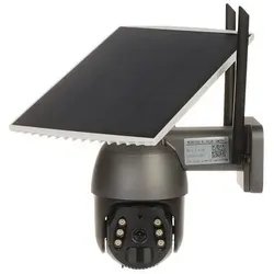 APTI KAMERA SOLARNA IP, OBROTOWA ZEWNĘTRZNA APTI-W21S4G-TUYA-S2B Tuya Smart 4G/LTE - 3 Mpx 3.6 mm, Netzwerkkamera, Schwarz