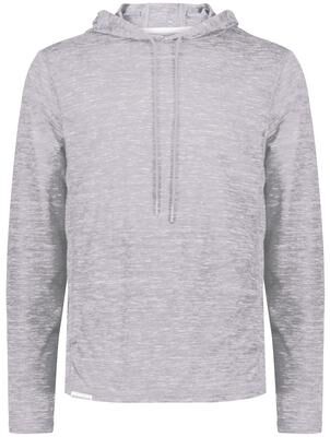 Holloway 222745 MONTEREY HOODIE in Heather size XS   Polyester/cotton blend