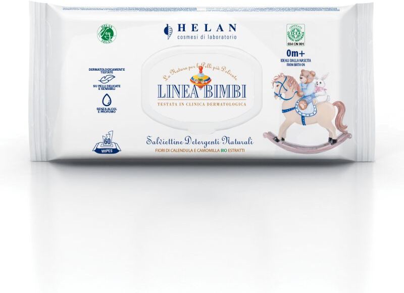Helan Salviettine Detergenti Naturali Linea Bimbi