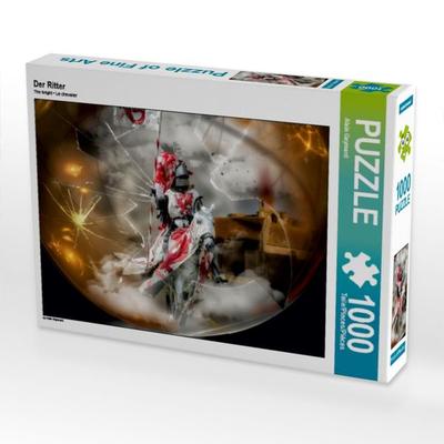 CALVENDO Puzzle Der Ritter | 1000 Teile Lege-Größe 64x48cm Foto-Puzzle für glückliche Stunden