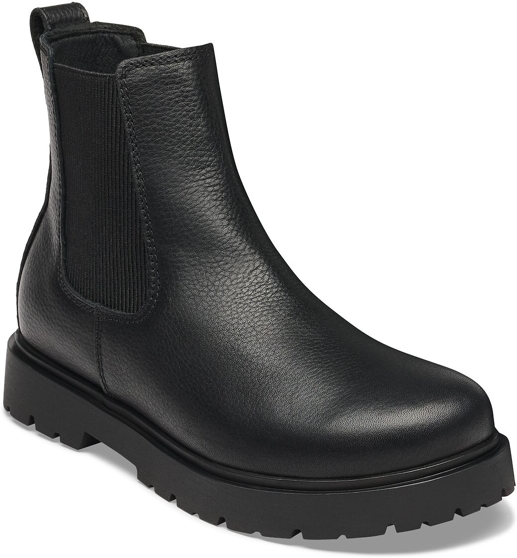 BIRKENSTOCK Bottines Chelsea en cuir Highwood Slip-On Mid