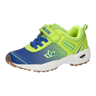 Hallenschuh LICO "Sportschuh Barney VS", Mädchen, Gr. 36, Textil, blau, Synthetik, Schuhe Hallenschuh