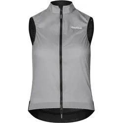 GripGrab, Damen, Velojacke, Women's PACR Windproof Lightweight Vest (XS), Grau, XS