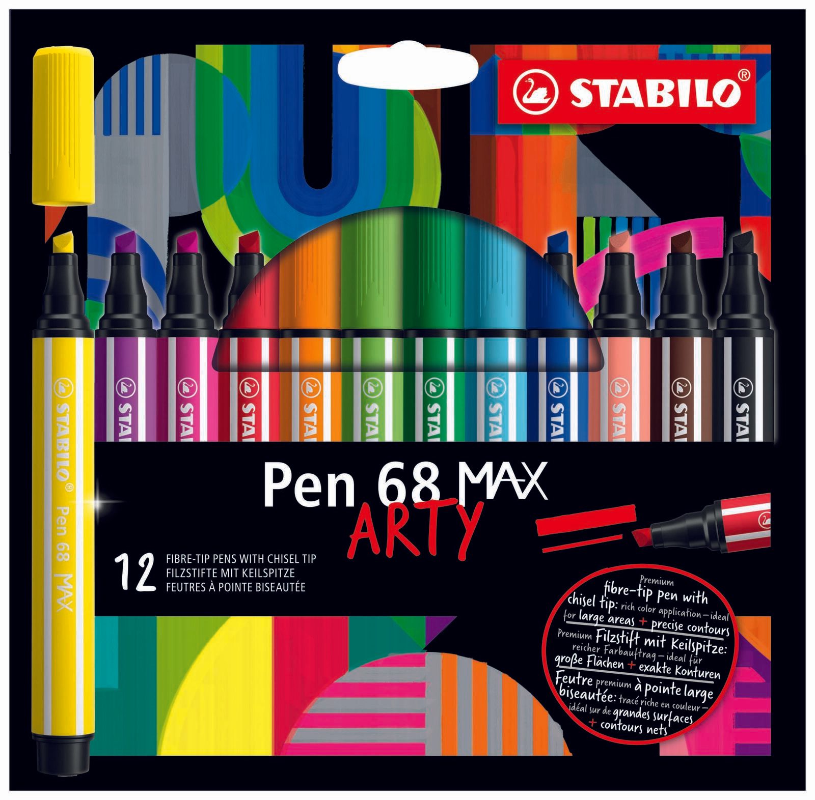 STABILO Filzstifte Arty 768/12-21