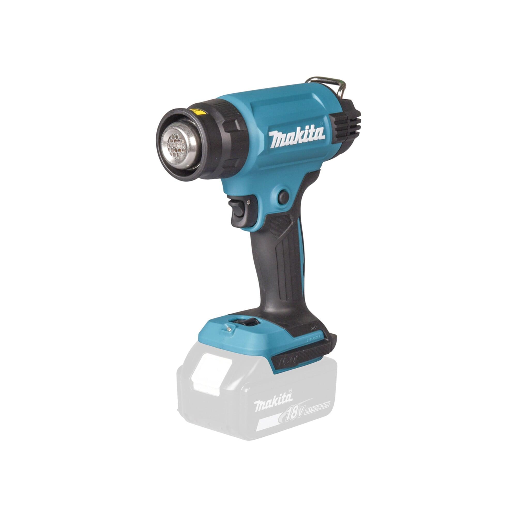 Makita Akku-Heissluftgebläse 18V (ohne Akku, ohne Ladegerät) im Transportkoffer (DHG181ZK)