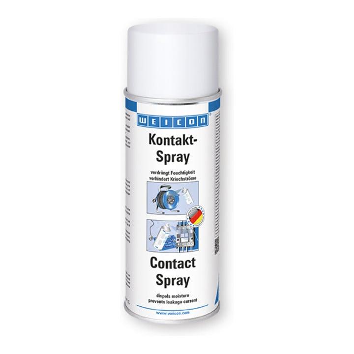 WEICON Kontakt-Spray, Pflege und Schutz von elektronischen Kontakten, 400 ml, transparent (11152400)