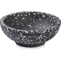 Humdakin Firenze Terrazzo Schale 13 cm schwarz