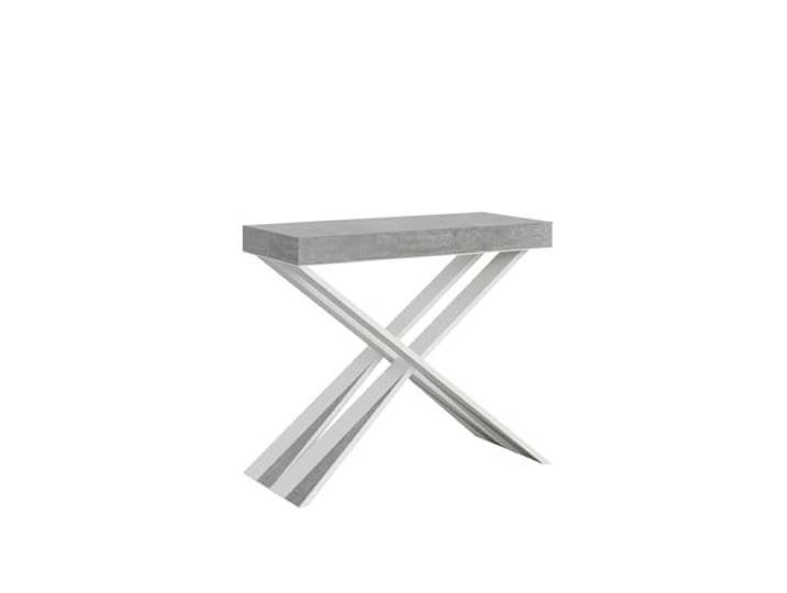 Itamoby Console Diago klein cement natuur frame wit