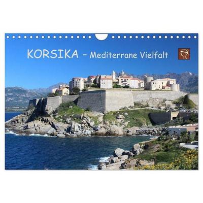 Korsika - Mediterrane Vielfalt (Wandkalender 2027 DIN A4 quer), CALVENDO Monatskalender