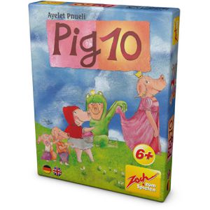 Zoch Kartenspiel 601105052, Pig 10, ab 6 Jahre, 2-8 Spieler