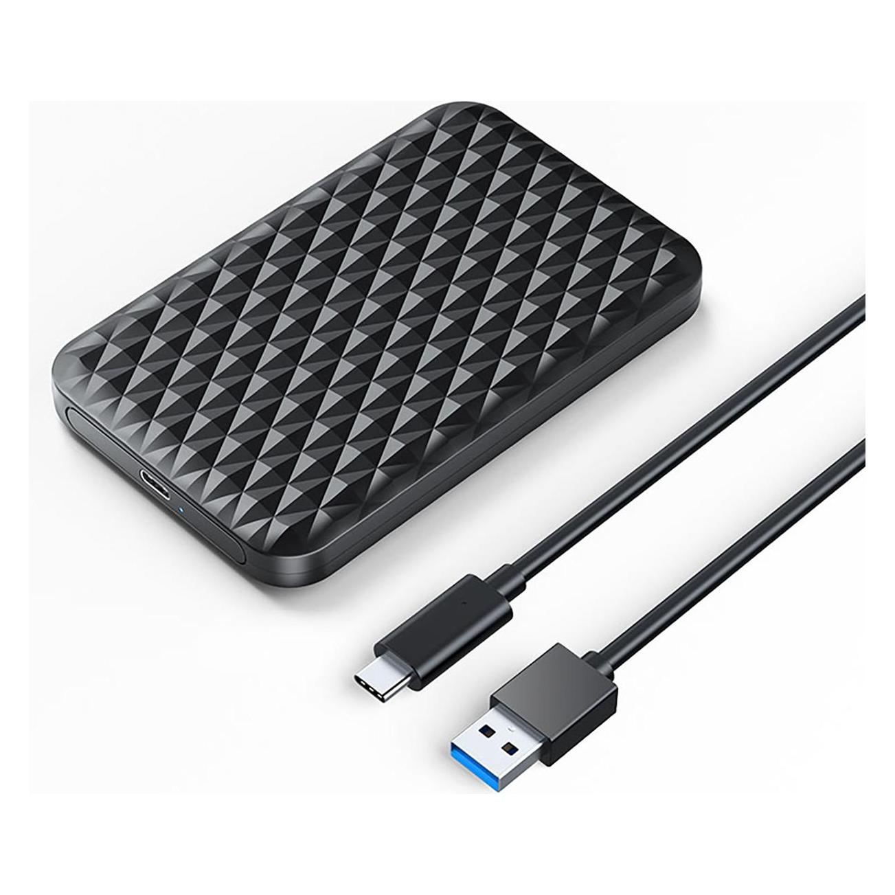 Orico Other Computer Accessory 2520C3-V1 2.5" HDD/SSD USB-C 5Gb/s Disk Drive - Black (2.5") (ORICO-2520C3-V1-BK-EP-HU)