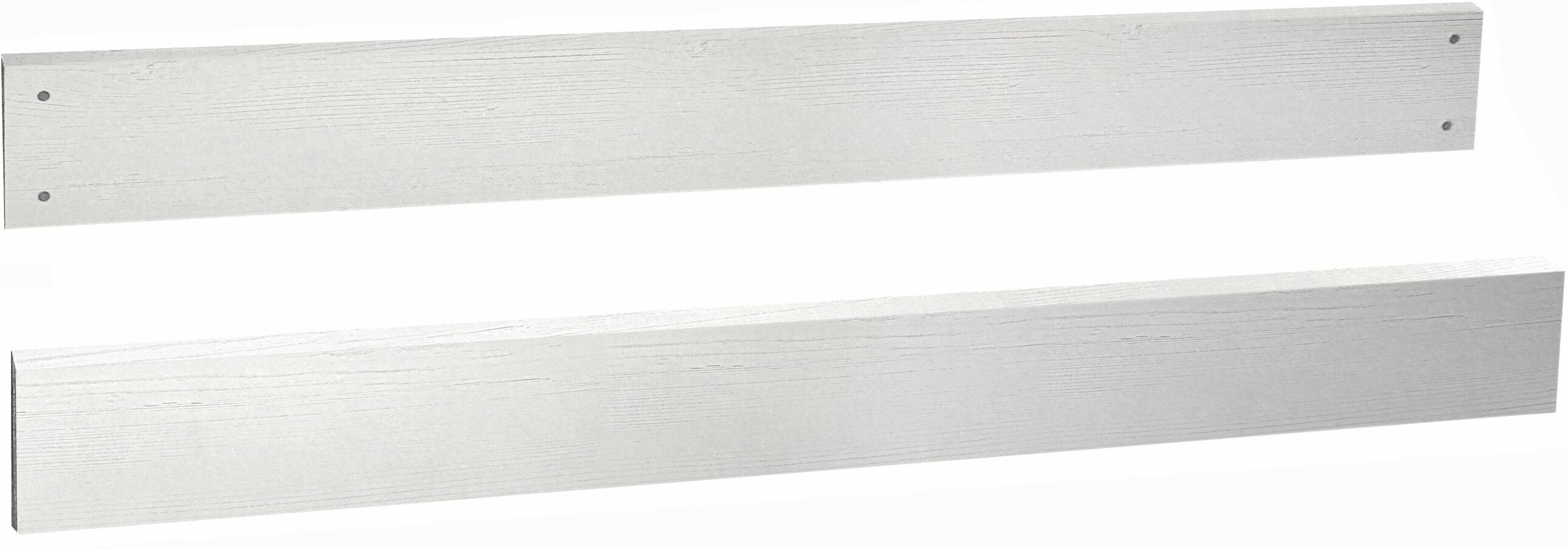 Umbauseiten WIMEX "York", weiss (alpinweiß), B:140cm H:19cm T:2cm, Holzwerkstoff, Umbauseiten, Umbauseiten, Erweiterung zum Juniorbett alpinweiß Einheitsgröße