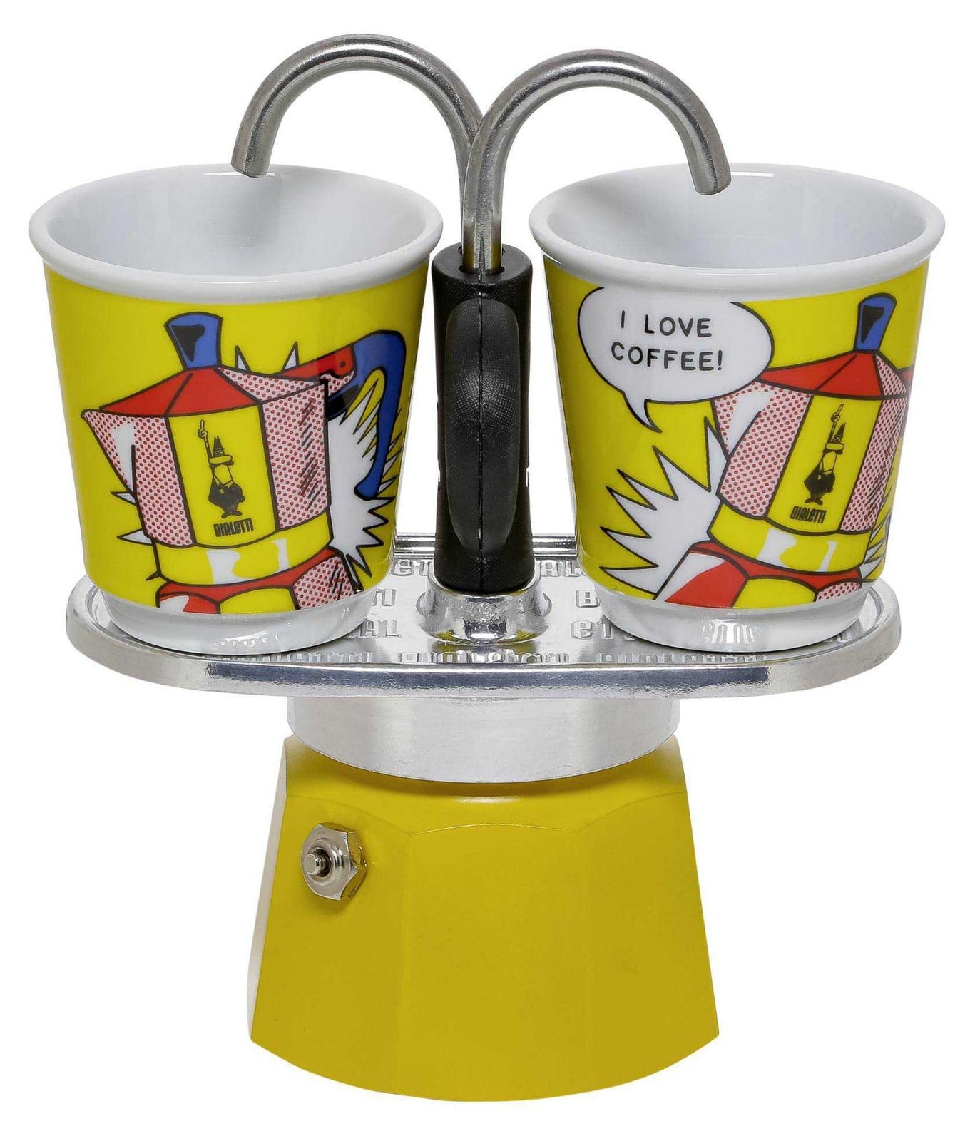 Bialetti MINI EXPRESS koffiezetapparaat design Lichtenstein