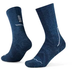BUFF DryFlx Crew Socken 707 - blue L (42-44)