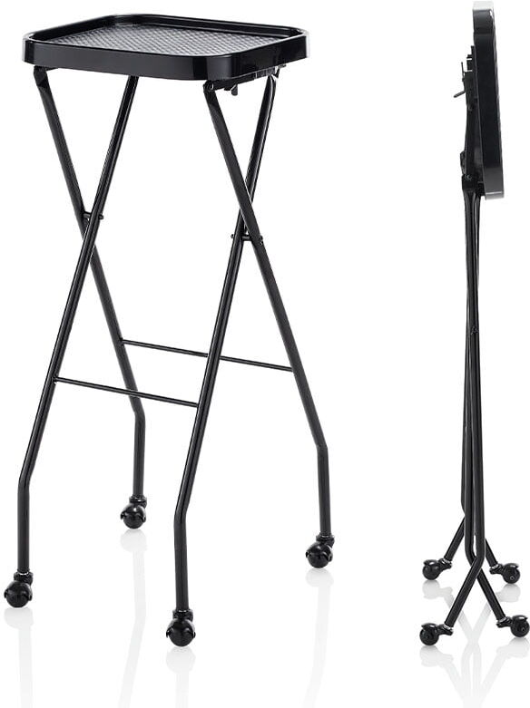 Xanitalia Ripiano pieghevole per parrucchiere porta oggetti salva spazio Foldable Butler