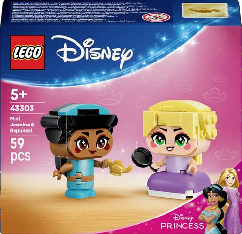 43303 LEGO DISNEY Princess Die Mini-Prinzessinnen Jasmin und Rapunzel (43303)