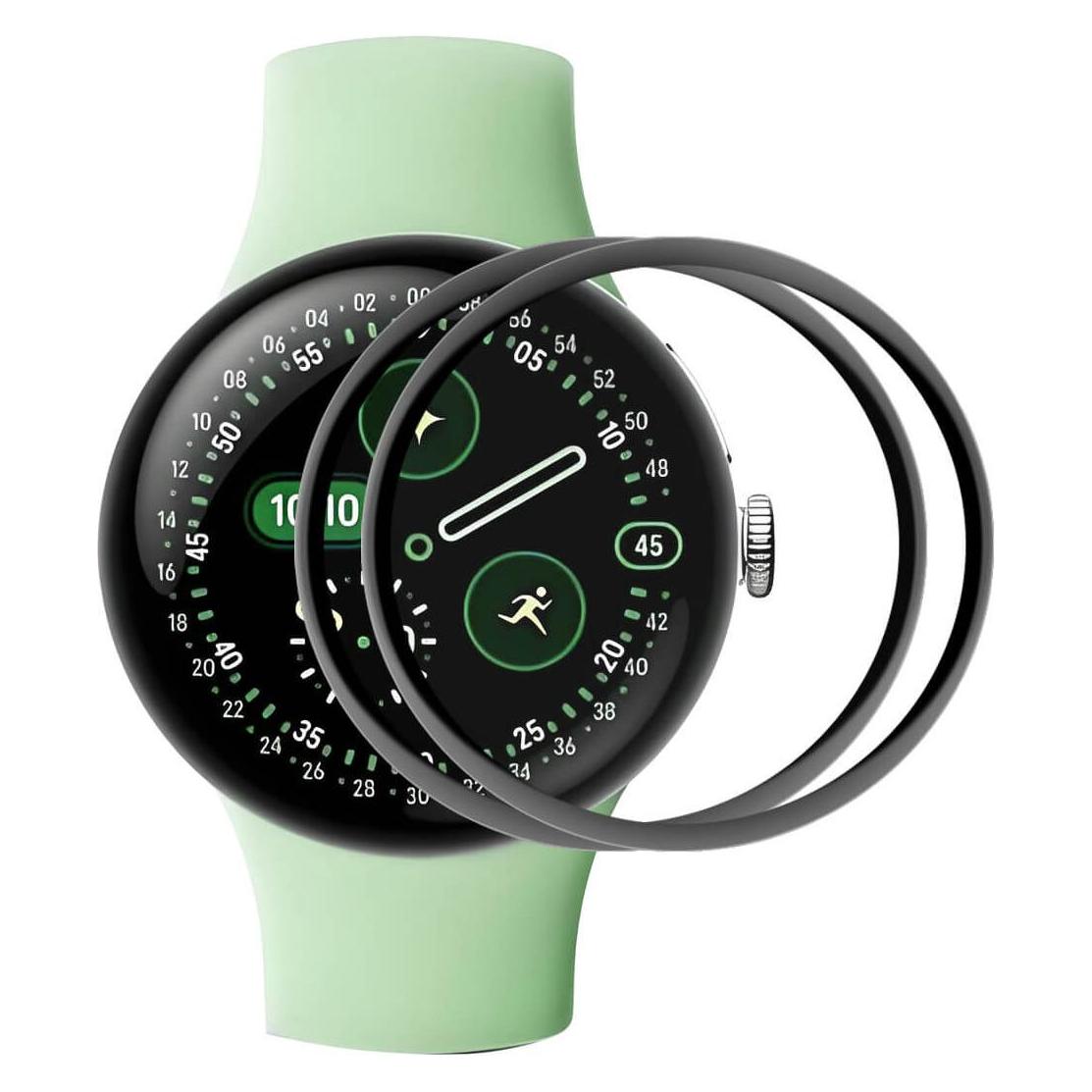 Cover-Discount Google Pixel Watch 4 - 45mm - 2Stk. Display Schutzfolie PET (68561497)