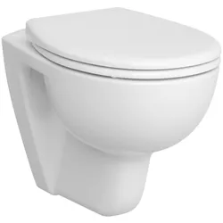 VitrA Conforma Tiefspül-Wand-WC spülrandlos + 6 cm Weiß Hochglanz,7712B003-0075 7712B003-0075