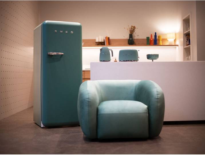 Fauteuil CELINE velours