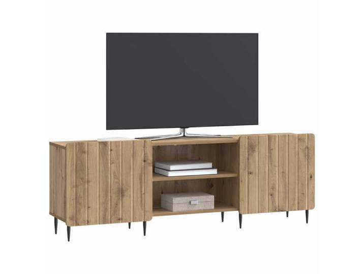 NEW Marron Meuble télé - - Meuble TV 150X31X52 cm Chêne artisanal Bois d'ingénierie - design moderne(1parcel)6675514