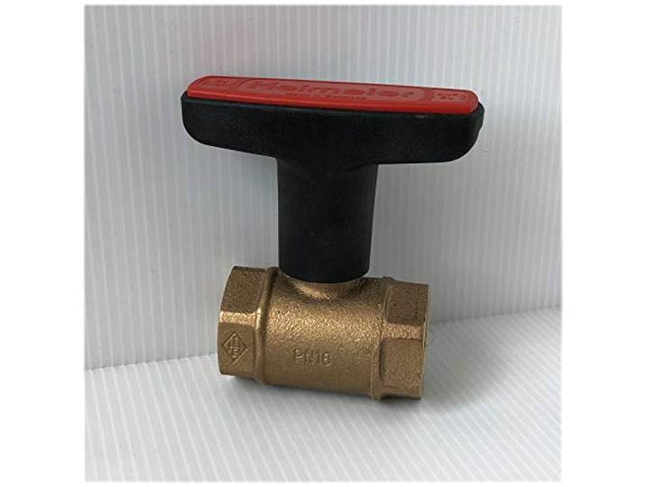 TA Heimeier Globo H 0600-04.000 Verwarmingskogelkraan met binnendraad DN 25, 1 inch, 1 inch