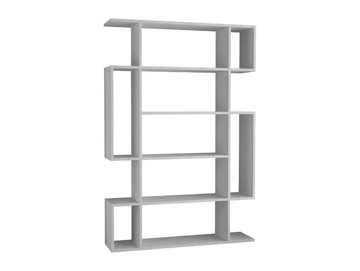 Bibliothèque en bois Mito - 110 x 25 x 161 cm - Blanc